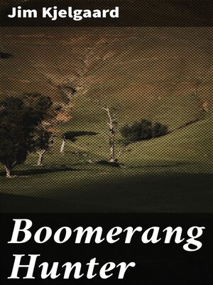 cover image of Boomerang Hunter